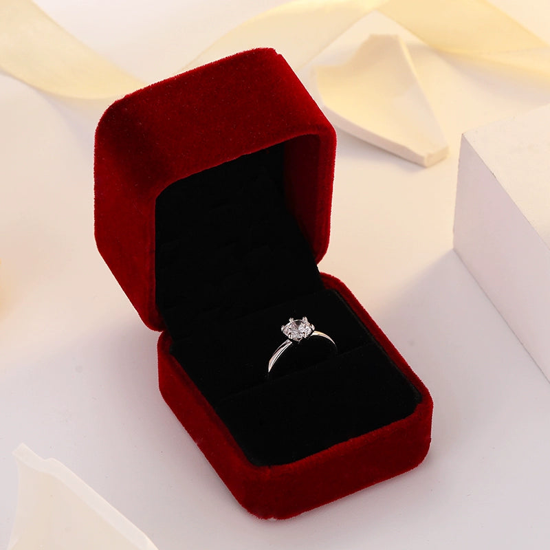 Artificial Wedding Props Diamond Ring