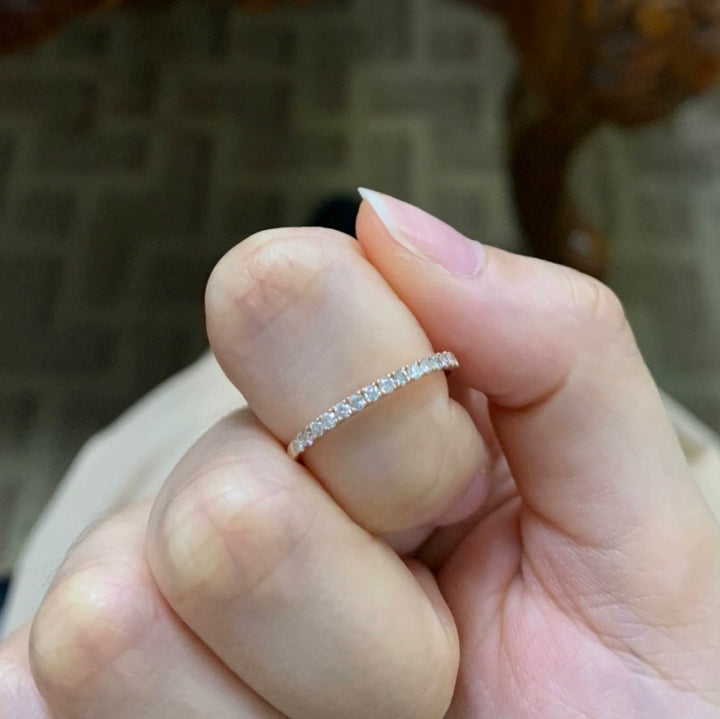 Ultra-Thin Drill Little Finger Ring