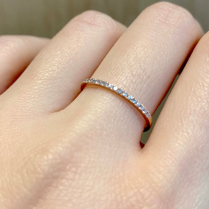 Ultra-Thin Drill Little Finger Ring