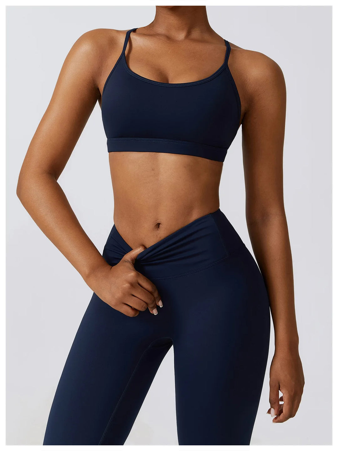 Women's Sportswear Yoga Set Workout Clothes Athletic Wear Sports Gym Legging 2/3PCS Fitness Bra Crop Top Long Sleeve Yoga Suit