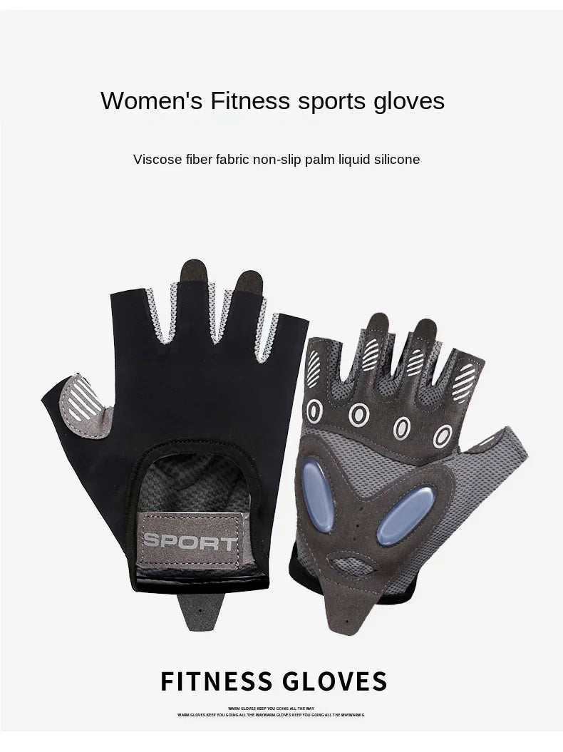 Zoretu™ 1 Pair Gym Body Building Training Fitness Gloves