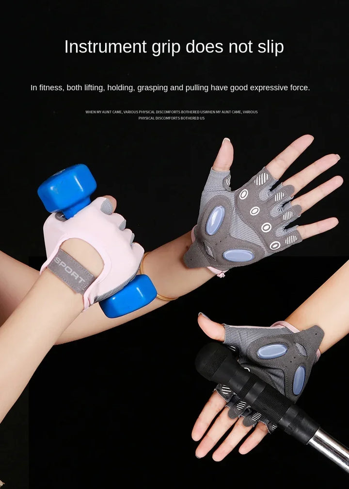 Zoretu™ 1 Pair Gym Body Building Training Fitness Gloves