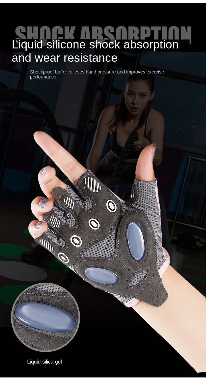 Zoretu™ 1 Pair Gym Body Building Training Fitness Gloves