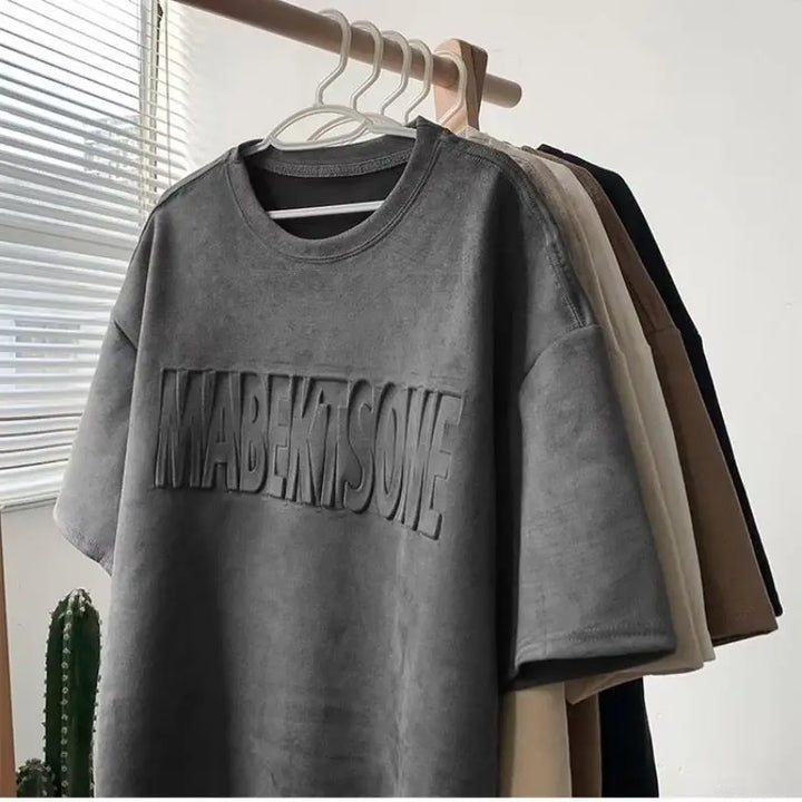 Heavy cement gray t-shirt