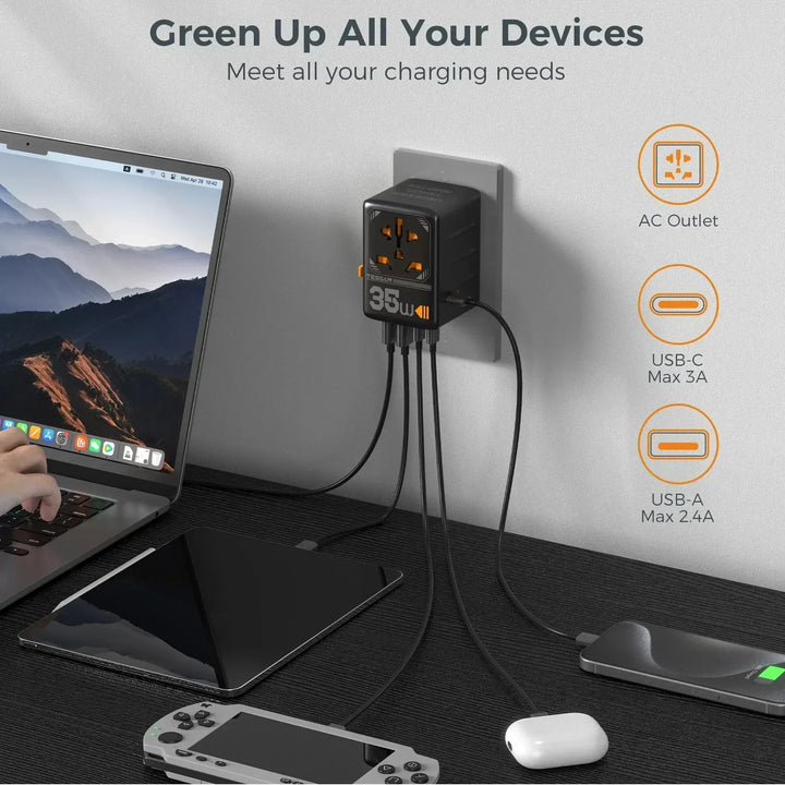 Zoretu™  Universal Travel Charger.