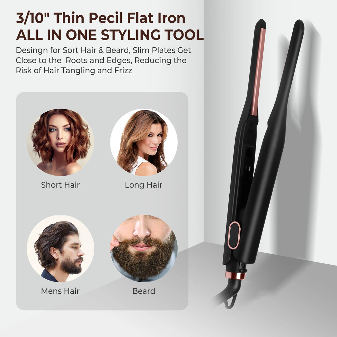 Zoretu™ 2 in 1 Mini Hair Straightener